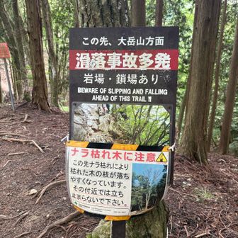 ここの山気をつければ大丈夫だと思いますが…滑ると左側面があまりないんで…自分のペースで安全に行きましよう⛰️
後ろからきたら譲りましょう♪