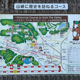 多峯主山、天覧山を含む山歩コースが整備されています