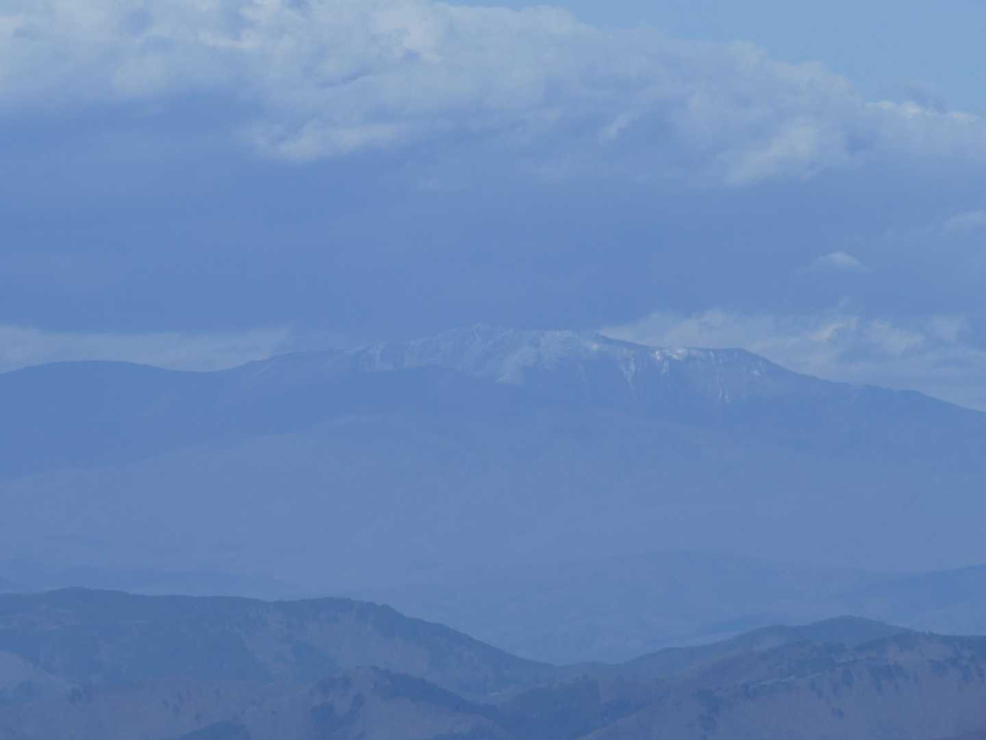 早池峰山。

岩手山🏔は雲の中でした🙄