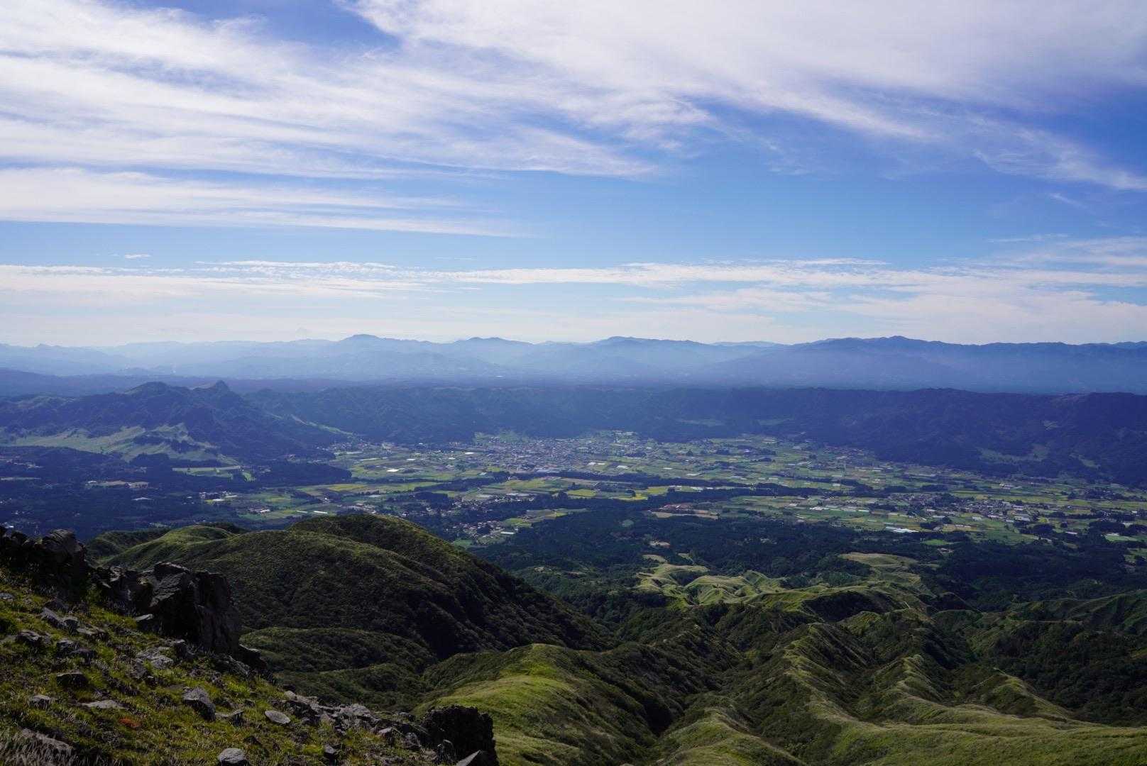 中岳-砂千里登山口 往復コースの写真