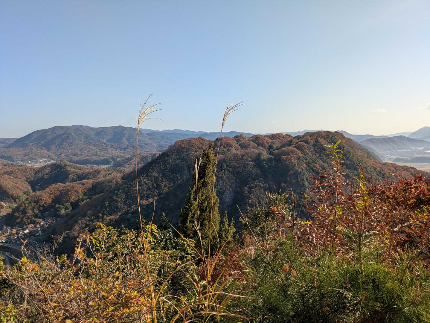 対岸に聳える『高山』