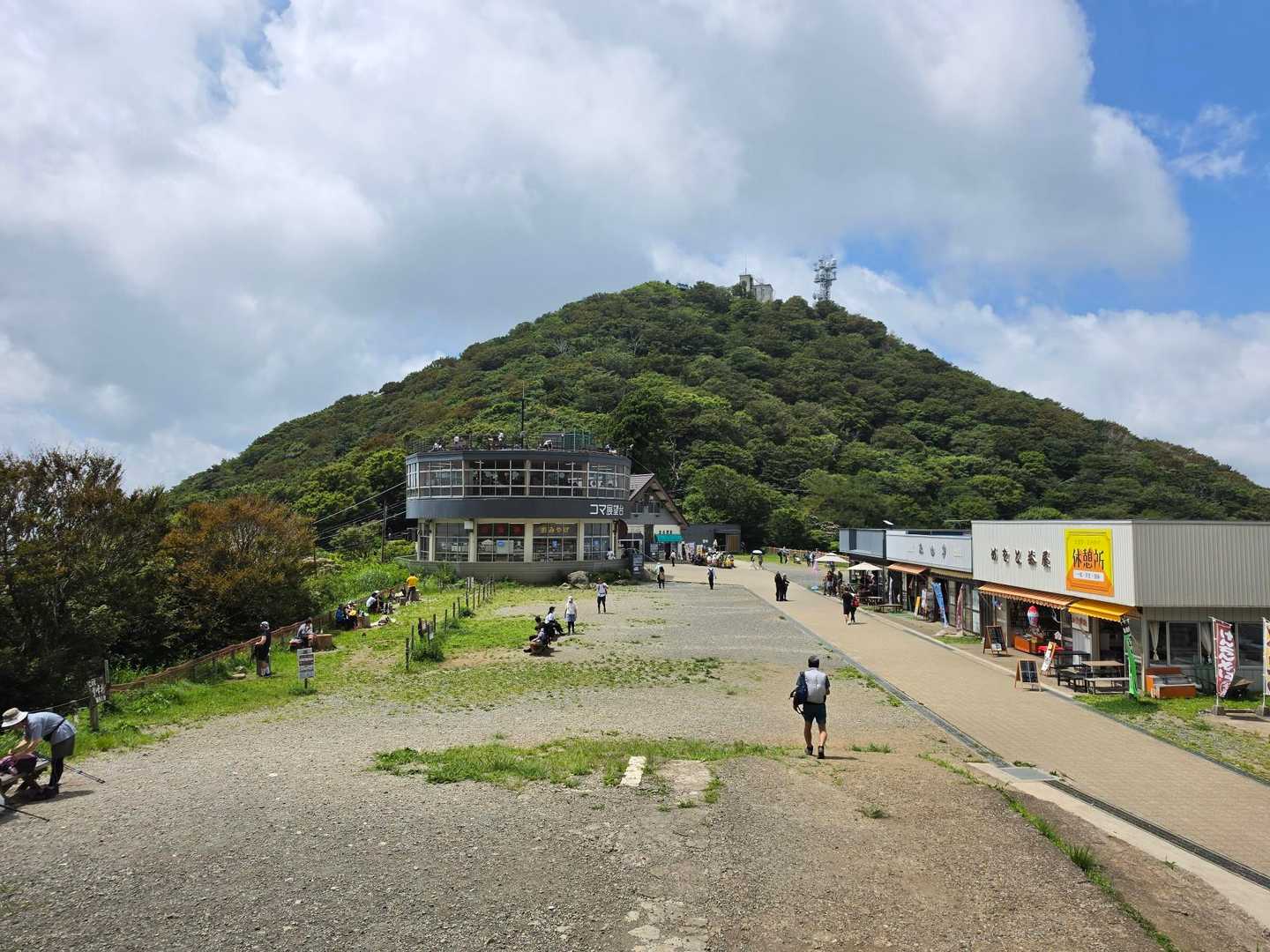 御幸ヶ原
それ程人出は多く無かったです