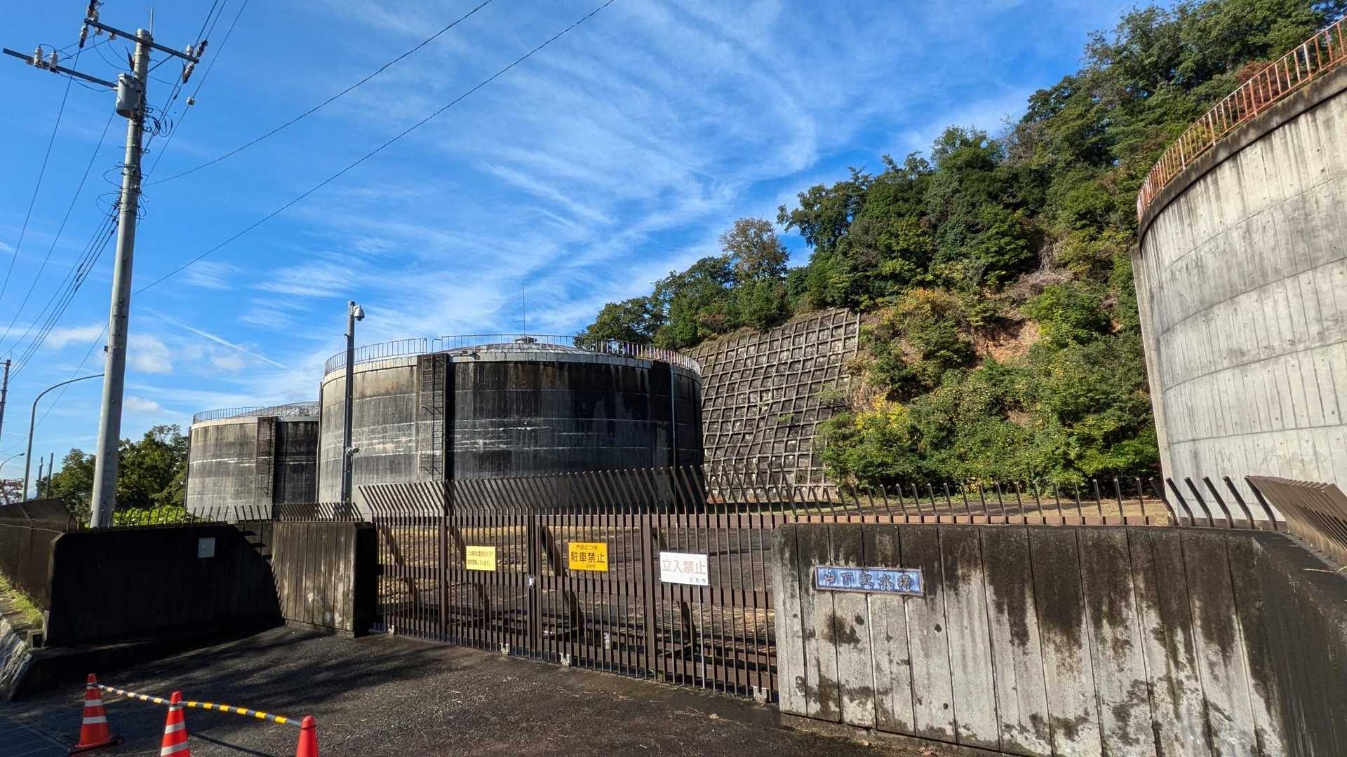 地図上の◯3つはコレ
水道場