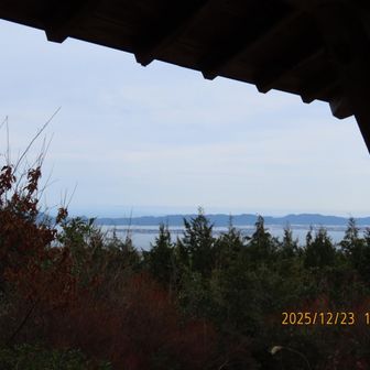 四阿山からの大根島