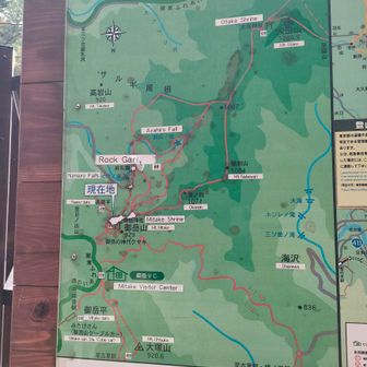 今回のコースが分かる？