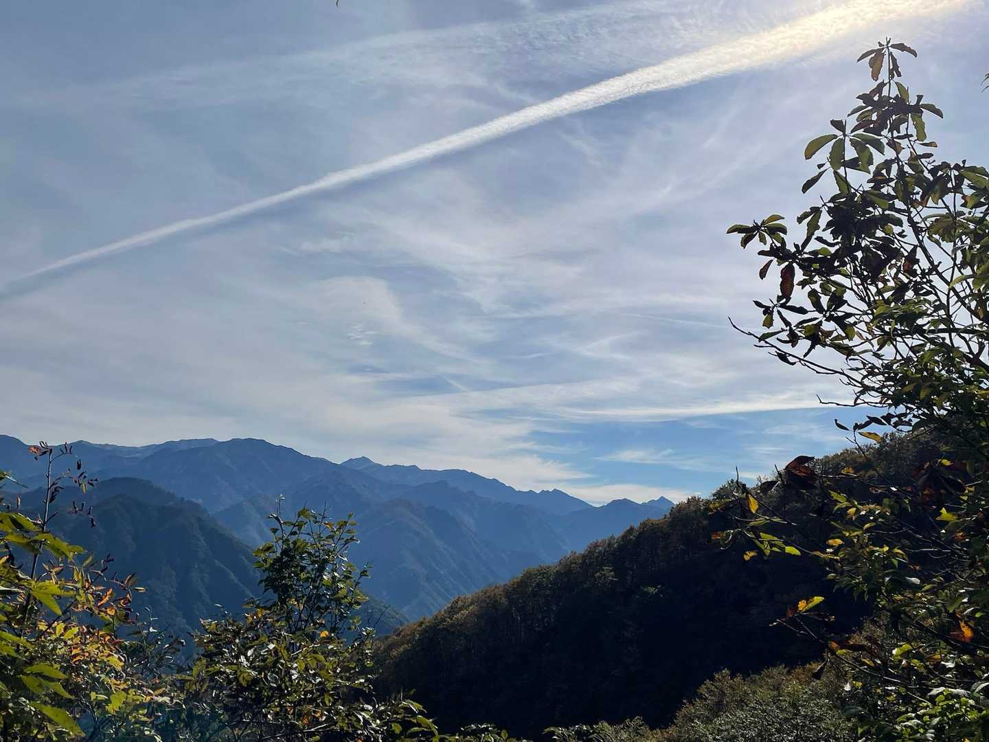 白馬山々くっきり見えて👍良い良い