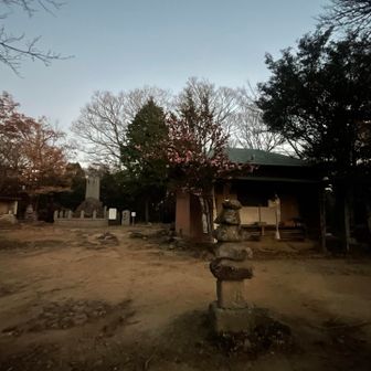 山頂には寺院があり、奥の院と記されていた
天気は良いが展望がないけん、下山する