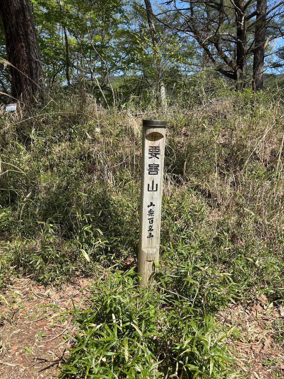 要害山登山口-要害山-深草観音 周回コースの写真