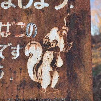 のろいリス😱

錆びて色が剥げた看板は
昔のヨコハマタイヤ🛞の顔や
出光⛽️の赤い女性並みに
ホラー感MAX🧟🧟‍♀️🧟‍♂️