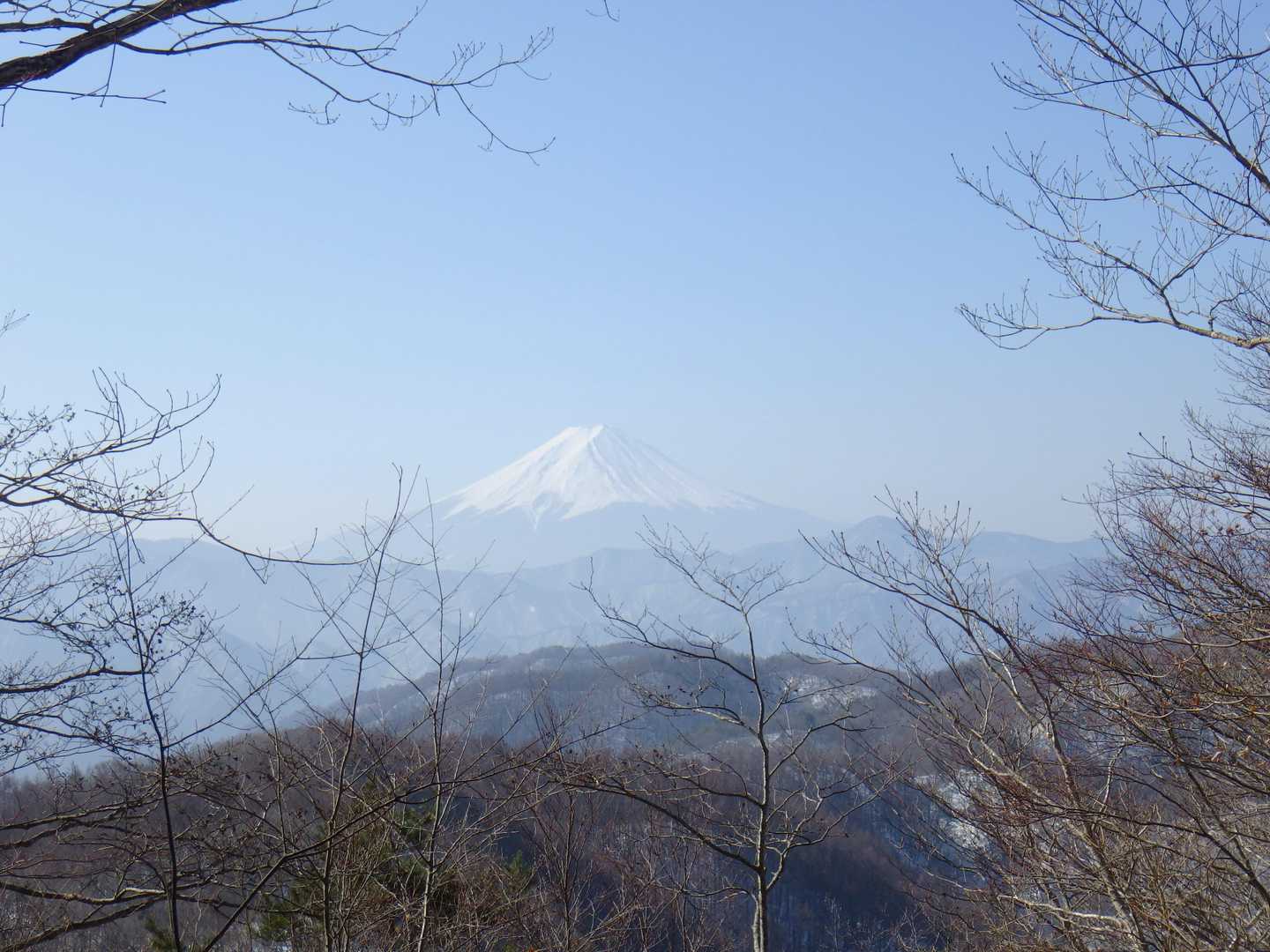 源次郎岳 往復コースの写真