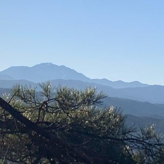 南アルプスの仙丈ヶ岳