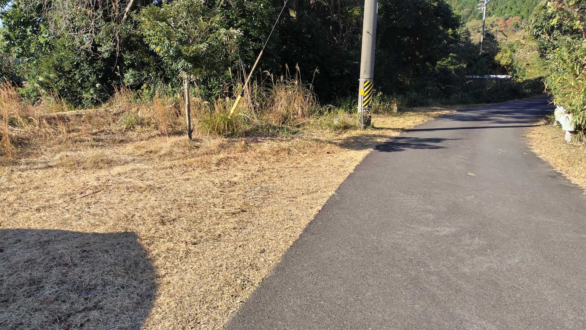 登山口近くの路肩に駐車しました🚗
実はここに来るまで、自宅から１時間で来れるはずが30分遠回りしてきました😥
亀山ハイウェイオアシスに寄って、亀山ICで降りるはずが分岐を間違えて芸濃ICまで行くはめに・・・😅
分岐で「あっ」と思った時には急に進路変更出来るはずもなく、「いやだ～😱、私の明星ヶ岳が遠ざかる～😱」と内心叫んでました💦
亀山ICと芸濃ICが10ｋｍ程度しか離れてなかったのはまだ幸いでした😅