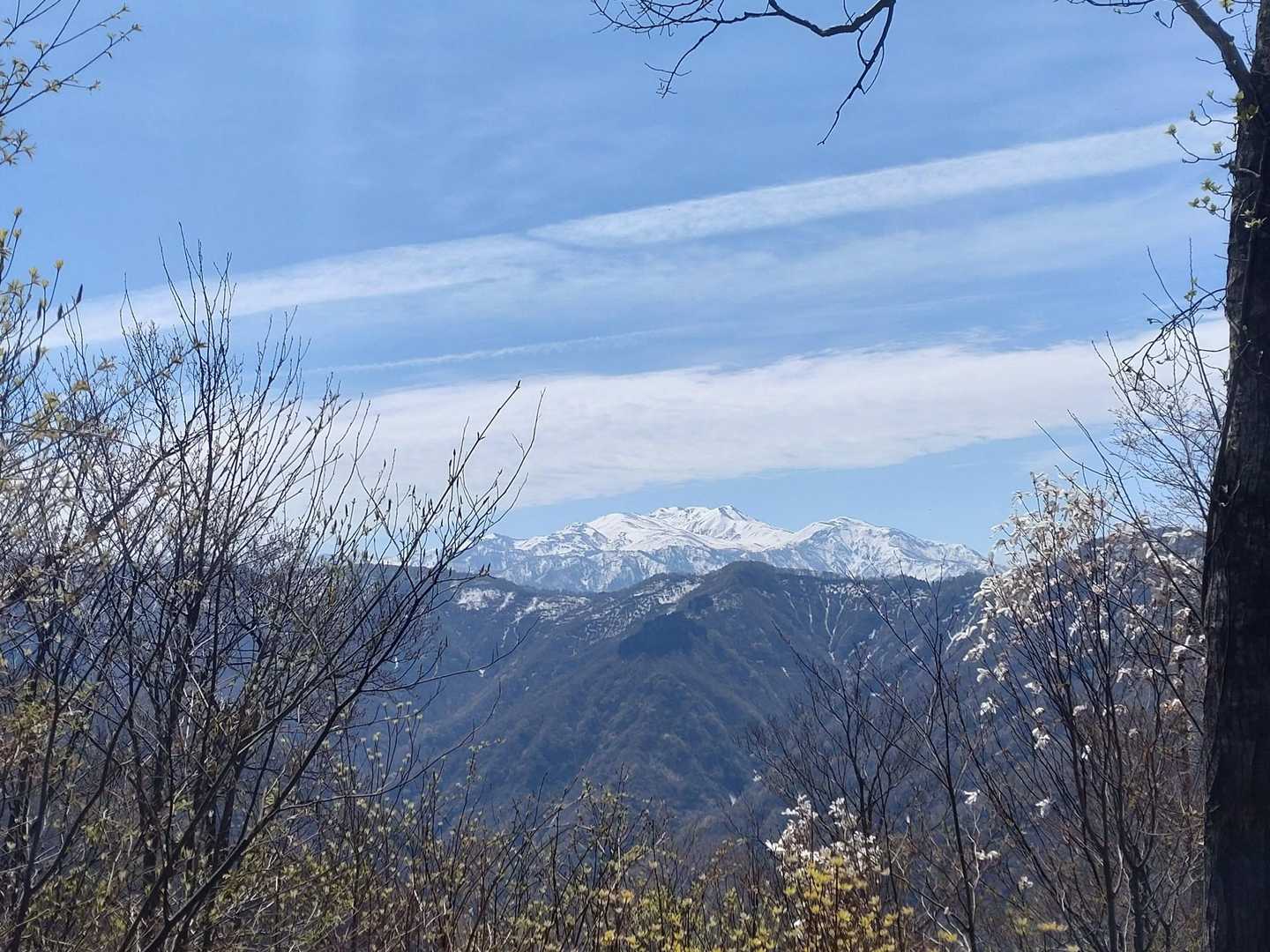 おっ、見え始めました
お膝元まで来たので、大きく見えます