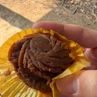 チョコ味のスイートポテトは栗感満載🌰