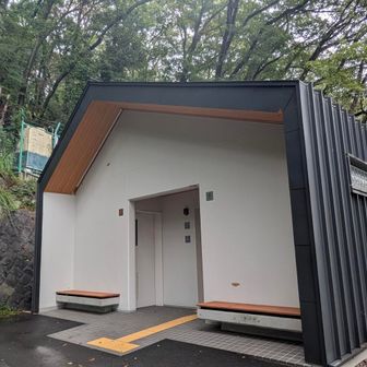 おトイレあり　蛾4匹いらっしゃいました