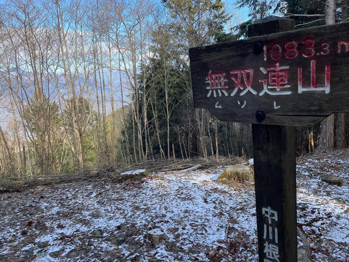 展望はありません。
この先、もう少し進むと富士山も見えるそうですが…行きません😅
