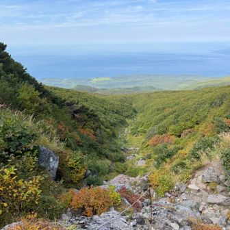 朝より✨
下山はまだ楽しみ😊
写真撮りやキョロキョロ眺めるので私はよくつまづく💦