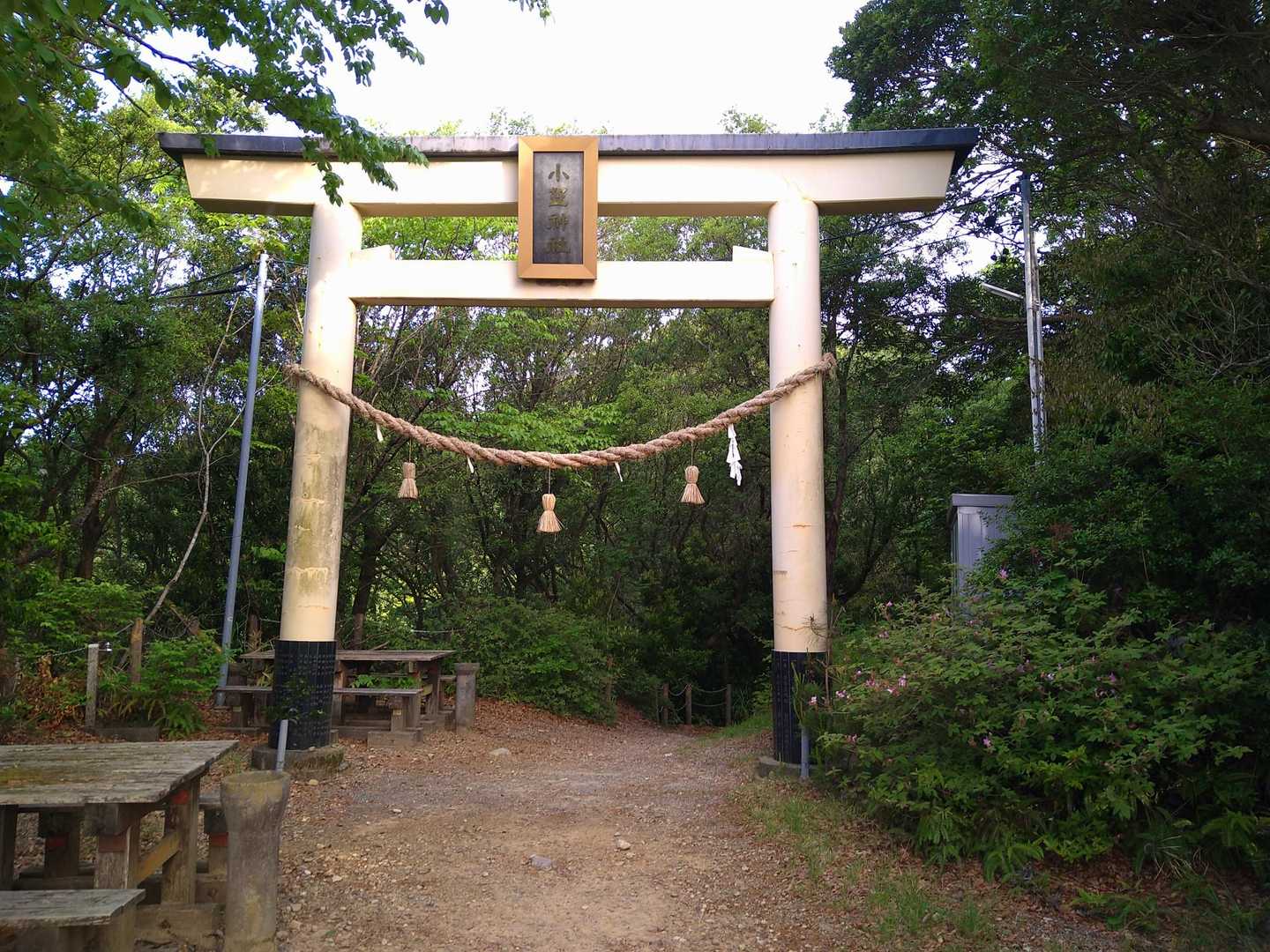 鳥居前からスタート