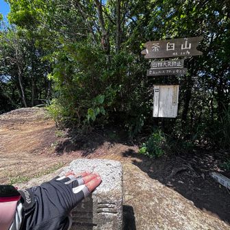 茶臼山山頂