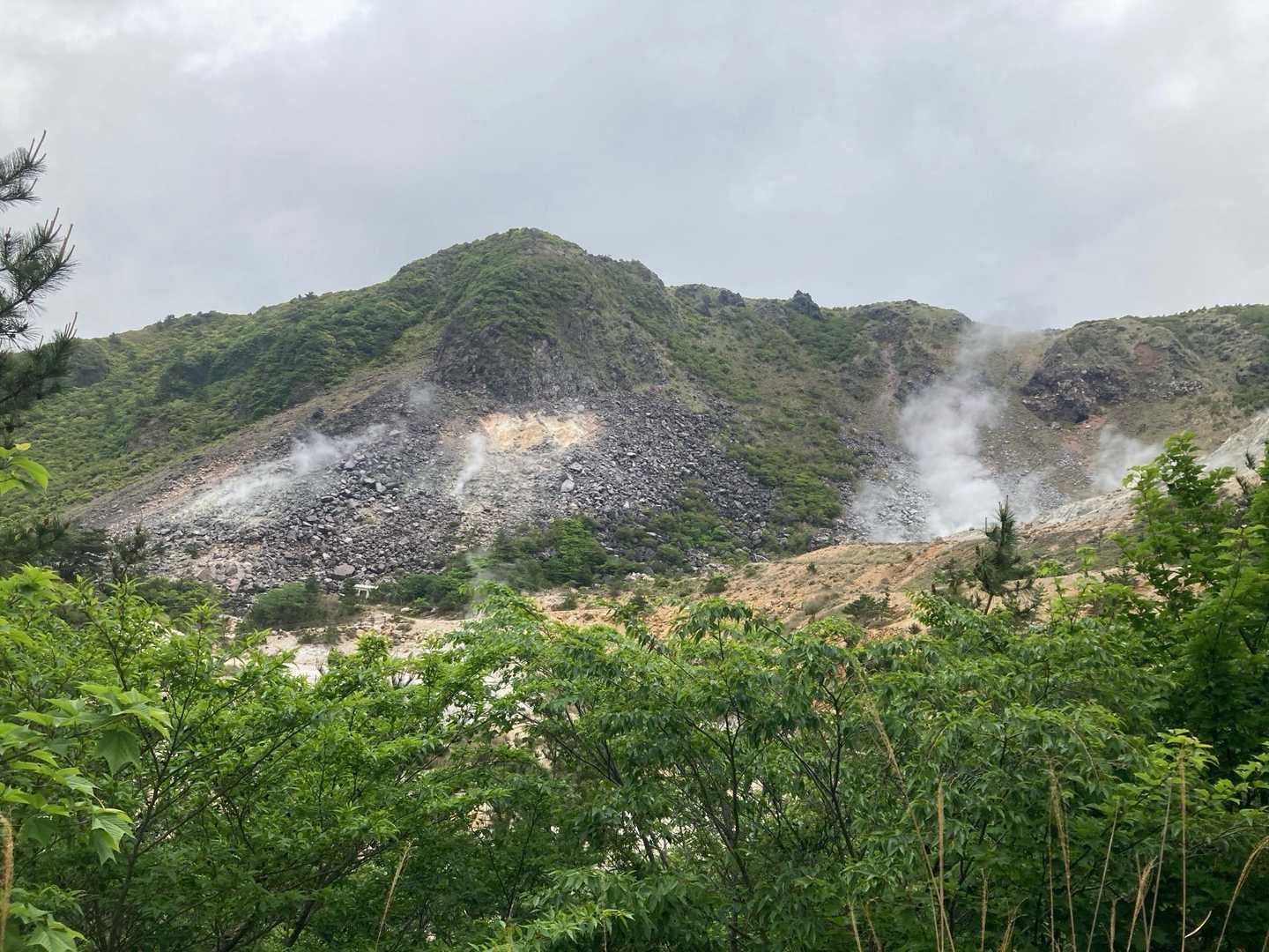 伽藍岳西峰往復 | 噴煙ただよう活火山。下山後は名湯・塚原温泉への写真