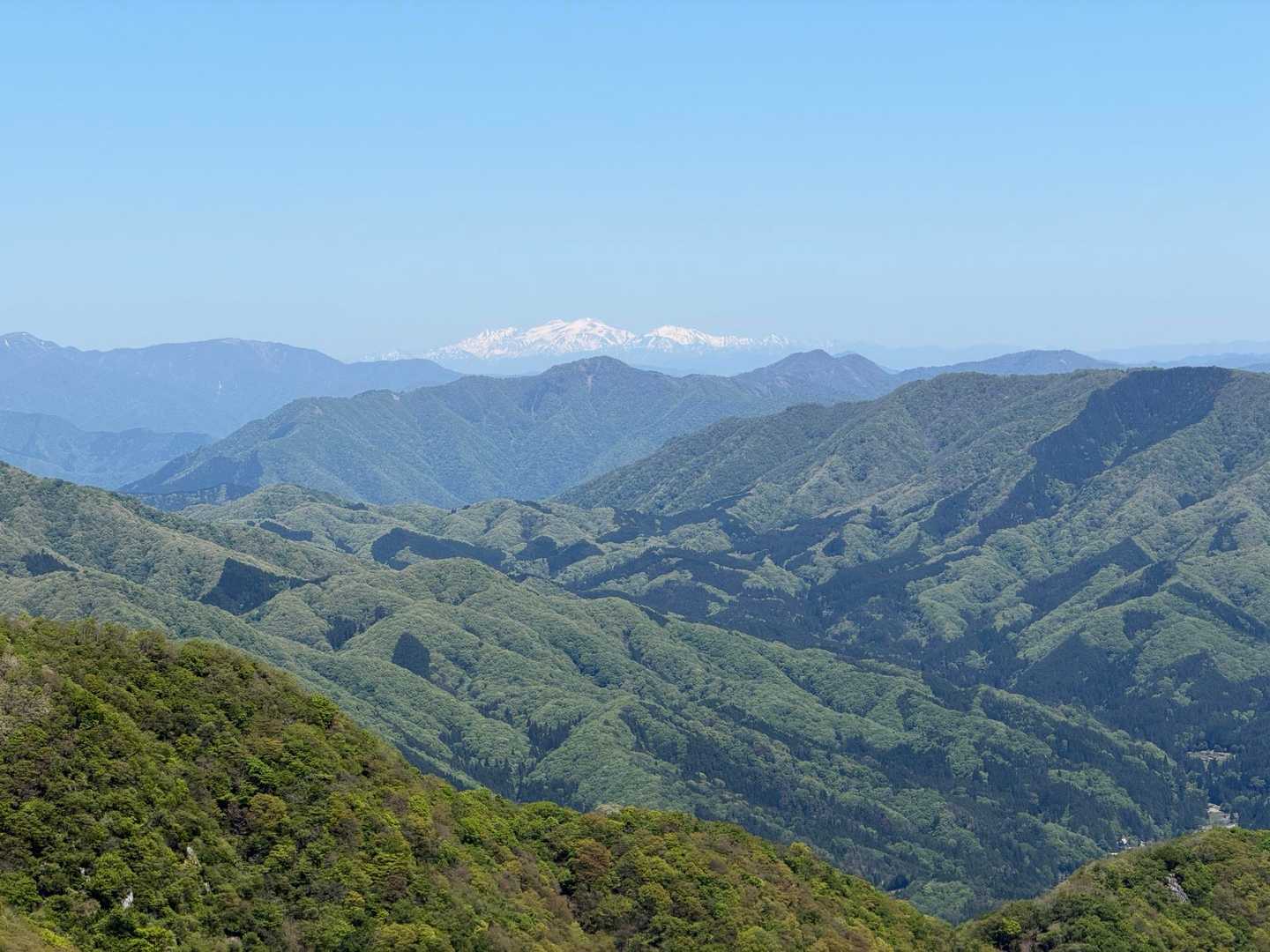 国見峠-国見岳-大禿山-御座峰 往復コースの写真