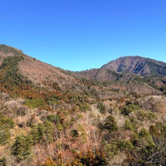 百蔵山🍑　扇山🪭