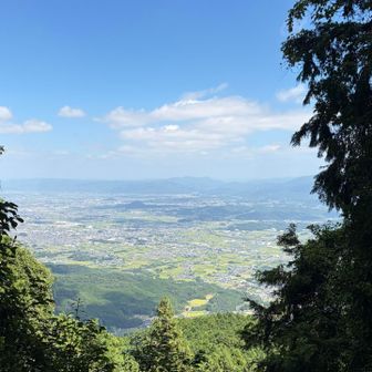 いつもの旧パノラマ台の景色がとても綺麗でした✨
