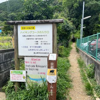 登山口まで下りてきました