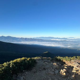 南、中央アルプス、御嶽山⛰️