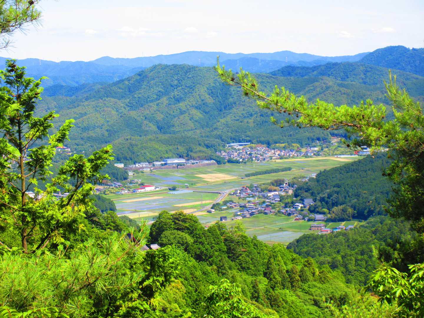 赤熊コース登山口-牛つなぎ広場-半国山-金輪寺 縦走コースの写真