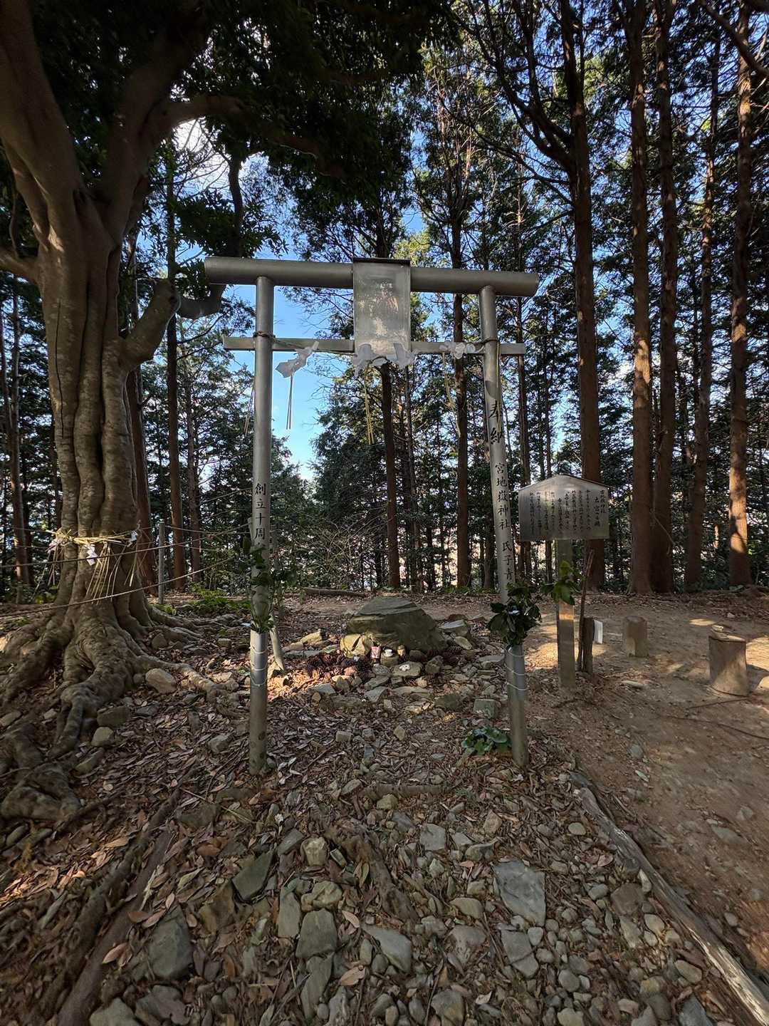 山頂は古宮だったみたいです。