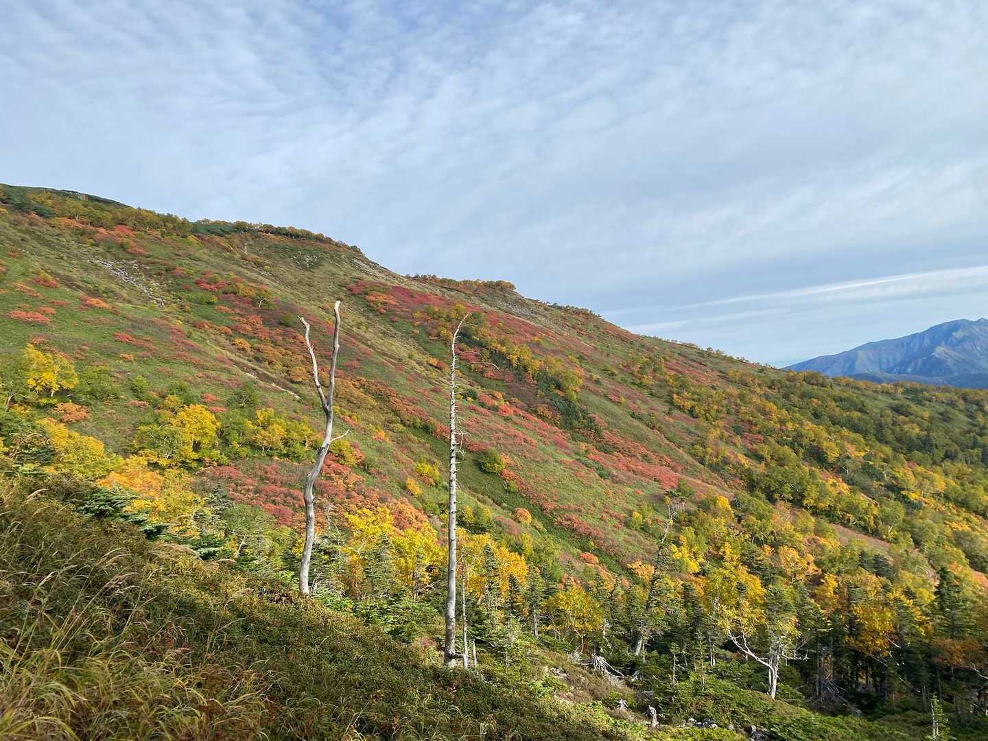 赤岳登山口-赤岳-白雲岳-北海岳-黒岳-七合目登山事務所 縦走コースの写真