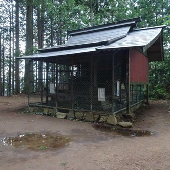 惣岳山山頂