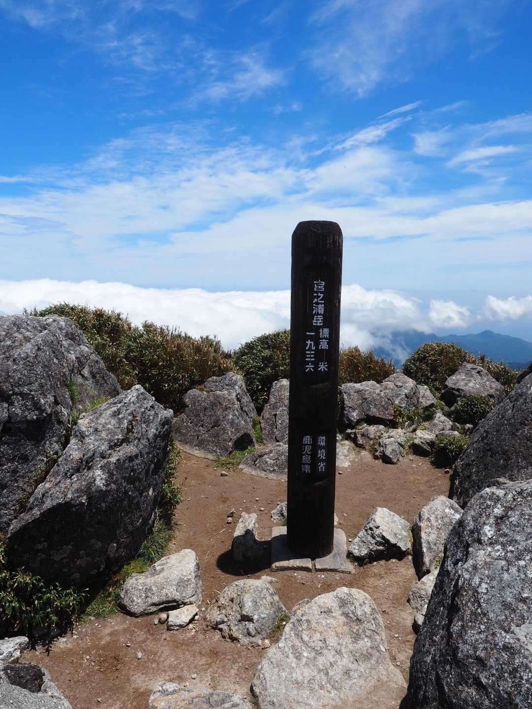淀川登山口-花之江河-宮之浦岳-縄文杉-夫婦杉-大王杉-ウ 縦走コースの写真