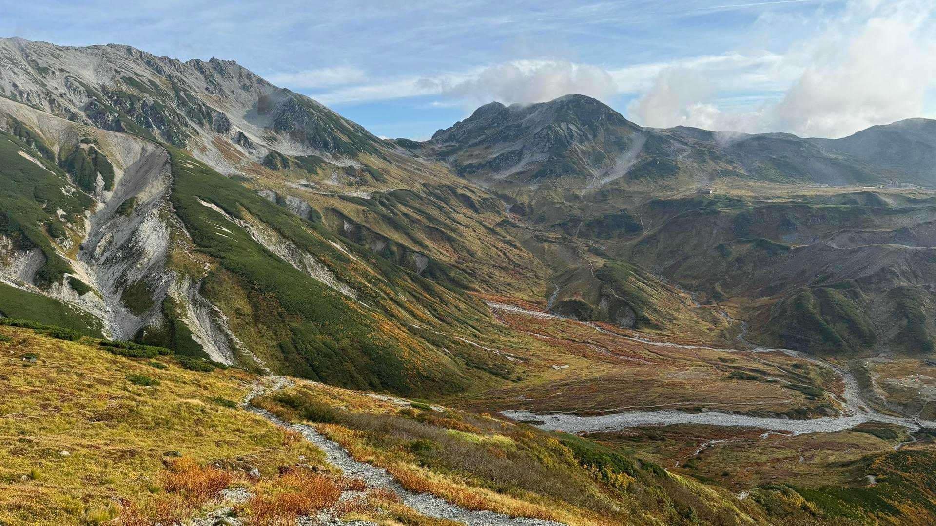 別山 往復コースの写真