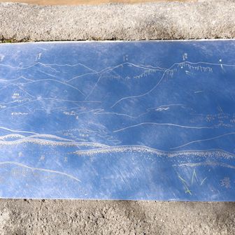 左から
屏風岩、住塚山、国見山、兜岳、鎧岳