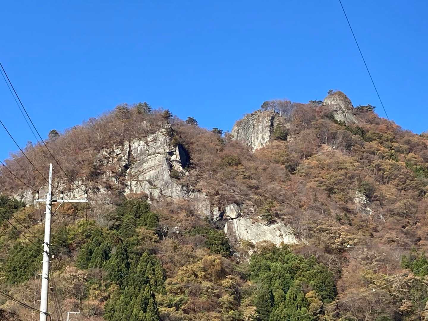 あそこから降りてきたのか