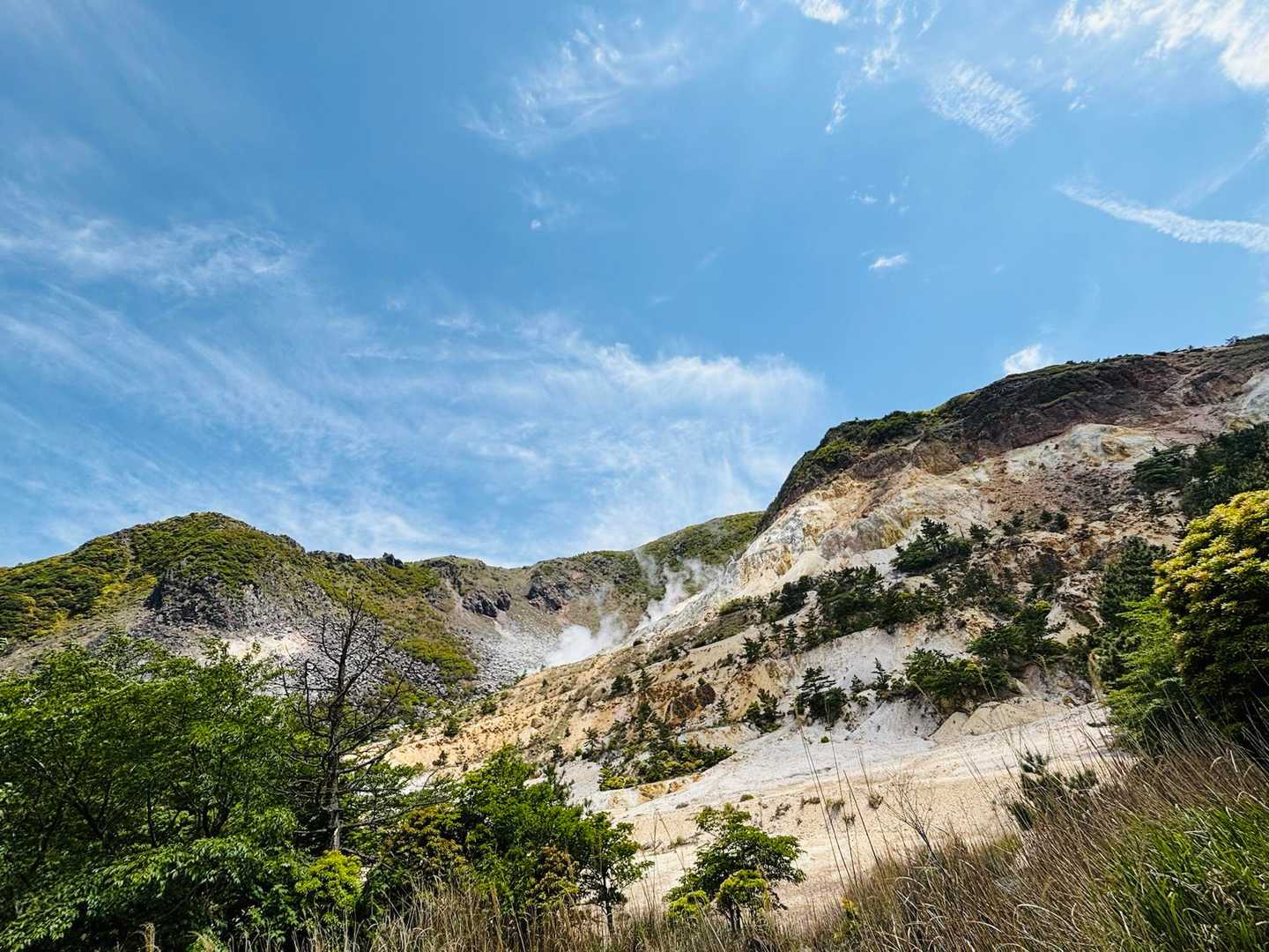 伽藍岳西峰往復 | 噴煙ただよう活火山。下山後は名湯・塚原温泉への写真