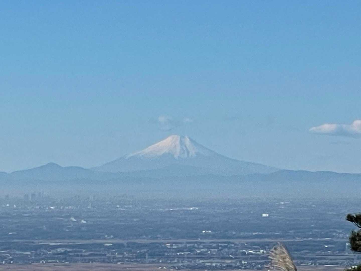 富士山が良く見えました〜