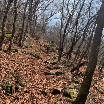 基本、石の階段が続きます。
