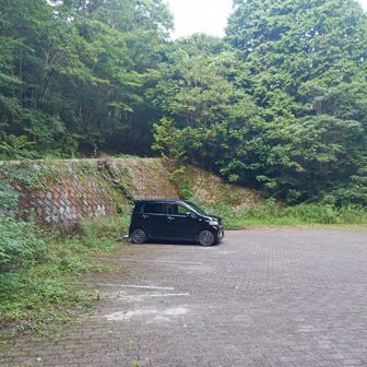 車から降りた途端に蚊の大群が襲いかかってきました
でも気温は22℃といい感じ