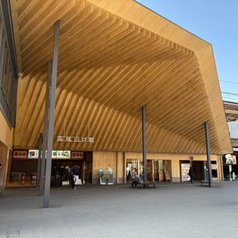 ゴールの高尾山口駅に到着。お疲れ様でした。