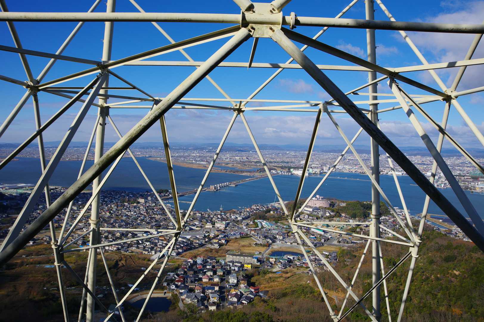 高山を過ぎた鉄塔からの眺めは大好き