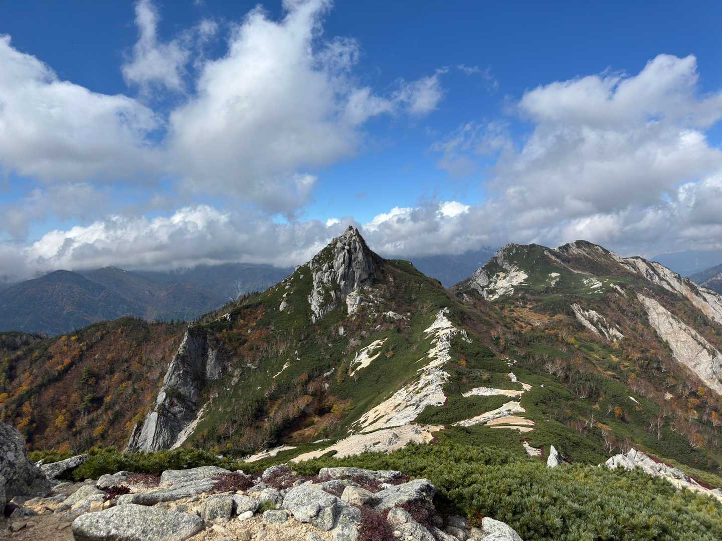やっぱり騙せれた前烏帽子岳