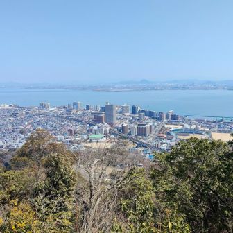 長等山テラスからの眺め