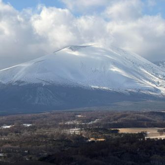 展望エリアの見晴らし
浅間山にちょっと雲掛かってますね