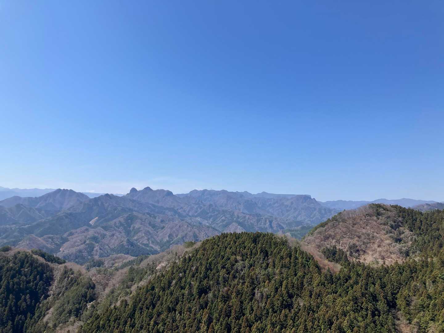 荒船山方面