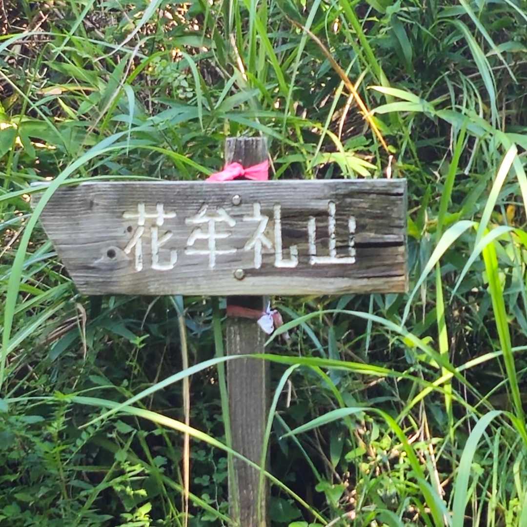 はなむれやま👆
駐車場から登山口まで歩かないといけません😅