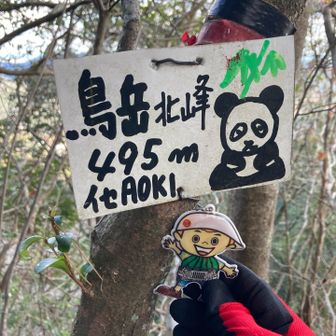 着いた💚鳥岳北峰
イセAOKI😙
もちろん眺望は🙅🏻