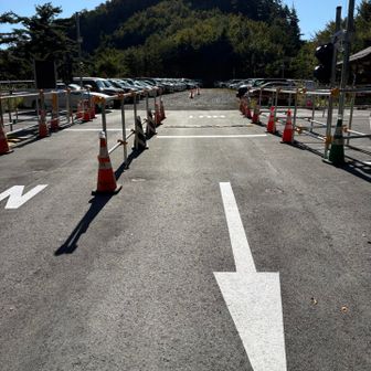 ぎっしり満車